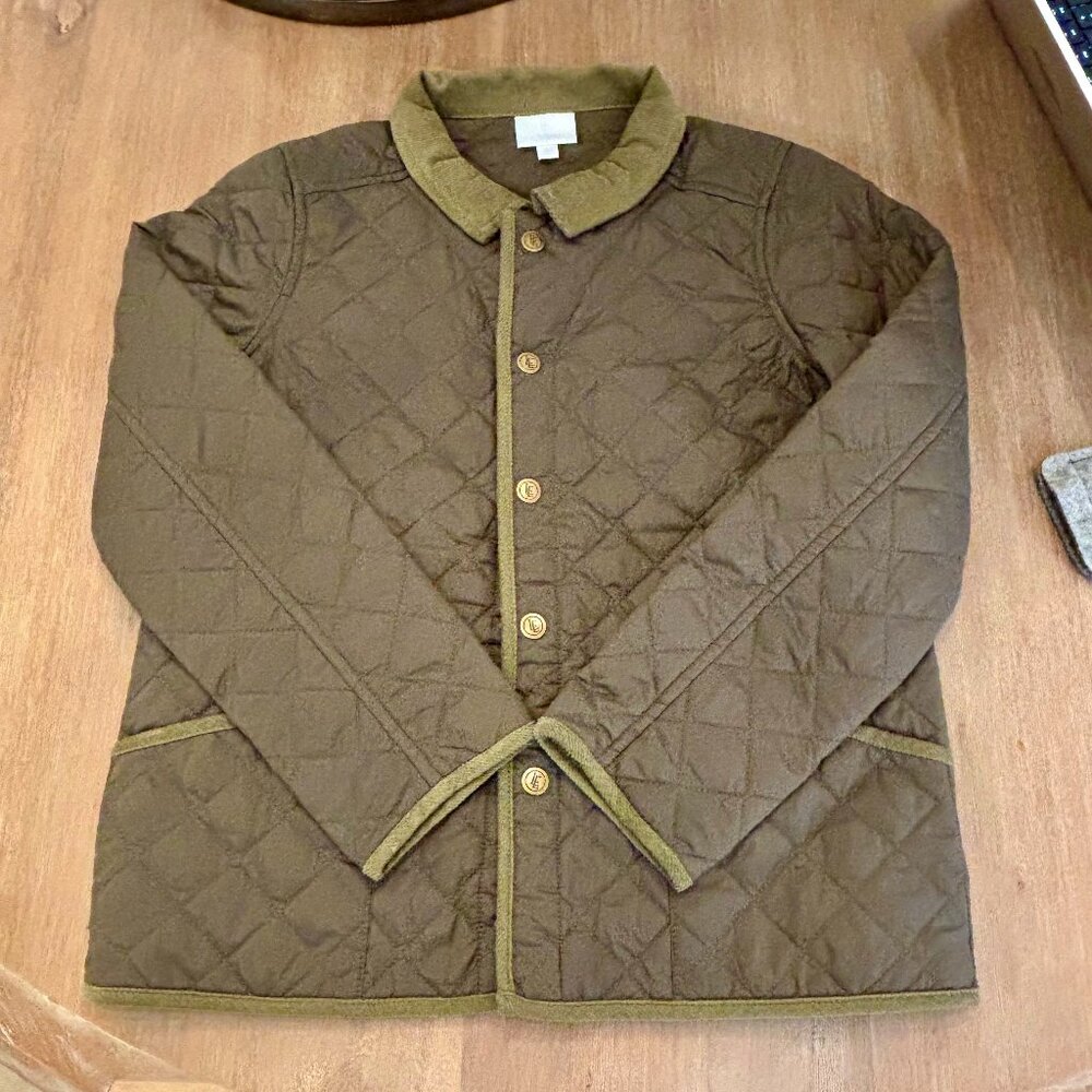 Little English Boys' Quilted Coat